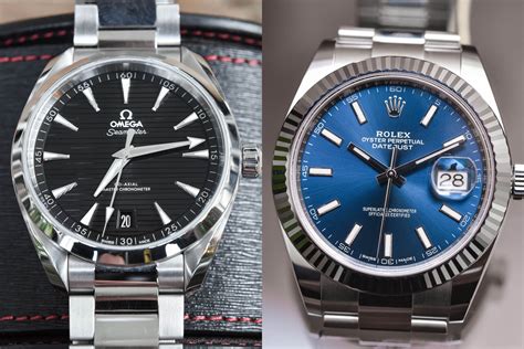 omega vs rolex.